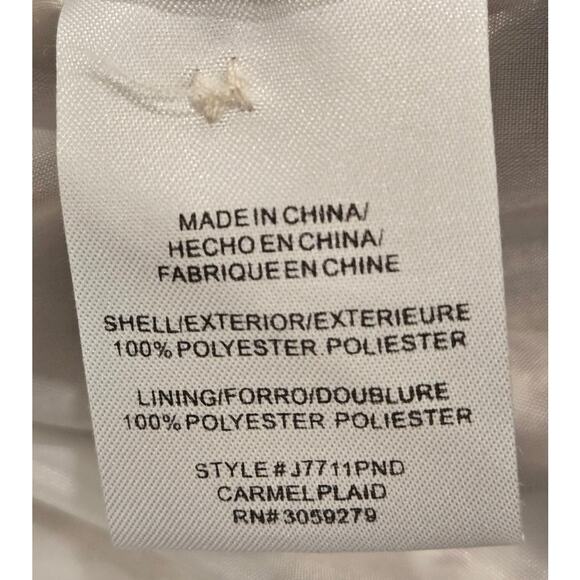 Thread & Supply Plaid Shacket Chore Jacket Shirt Side Front Pocket SM - Picture 10 of 10